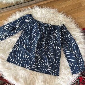 NWT MAHI GOLD off the shoulder top